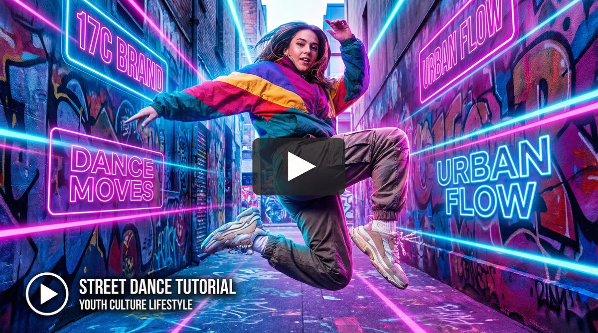 17c街头舞蹈视频教程 - 潮流街头时尚